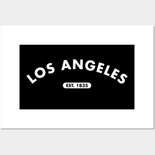 los angeles est. 1835 Posters and Art